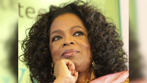 You still eat with your hands? Oprah's magical mystery tour of India