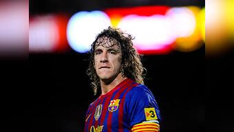Barcelona's Puyol back in training after knee operation