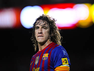 Barcelona's Puyol back in training after knee operation Barcelona's Puyol back in training after knee operation