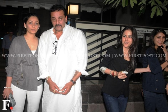 Images: Sanjay Dutt celebrates 53rd birthday with family at Yauatcha ...