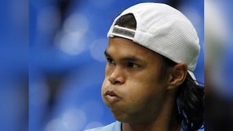 Men's singles tennis: Somdev Devvarman crashes out