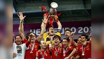 Spain perform greatest one-two in football history
