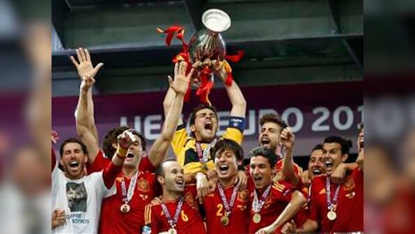 Spain perform greatest one-two in football history