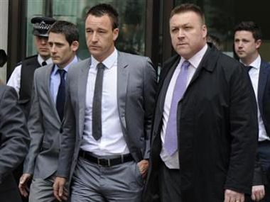 Chelsea skipper John Terry cleared of racial abuse Chelsea skipper John Terry cleared of racial abuse