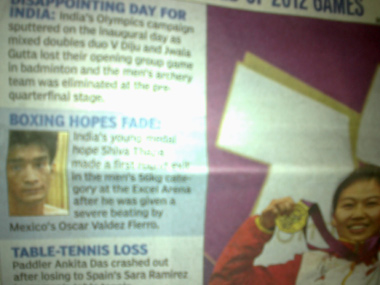 Dear HT, Thapa lost to Fierro. He wasn't 'pounded' Dear HT, Thapa lost to Fierro. He wasn't 'pounded'