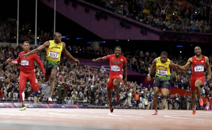 100 metres and only 9.63 seconds: That's Usain Bolt