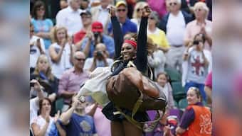 Serena Williams storms to singles gold