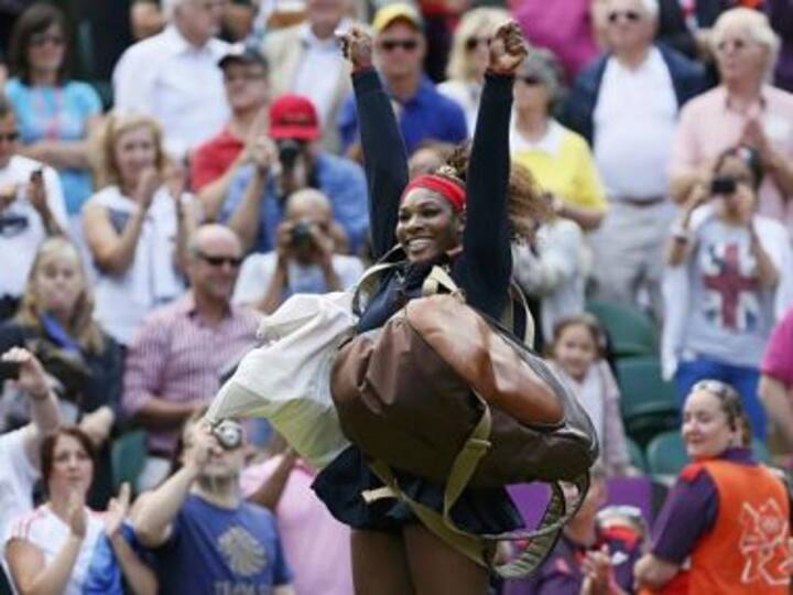 Serena Williams storms to singles gold Serena Williams storms to singles gold