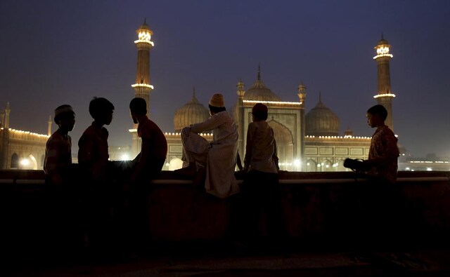 Images: Celebrating Eid at Delhi's Jama Masjid - Photos News , Firstpost