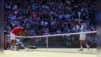 Federer vs Del Potro images: Epic tale of grit, sweat and tears