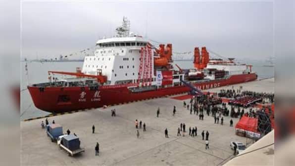 First Chinese ship crosses Arctic Ocean amid record melt