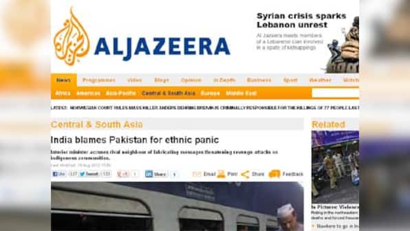 Why does Al Jazeera call terror, just violence