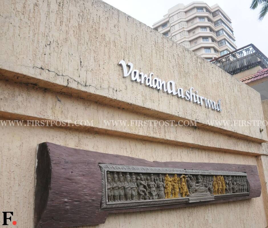 Images Late Rajesh Khanna's bungalow renamed Vardan Aashirwad Photos News , Firstpost