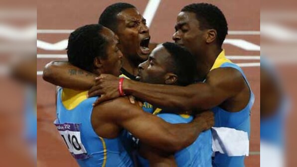 London 2012: Bahamas stun US to win 4X400m men's relay gold