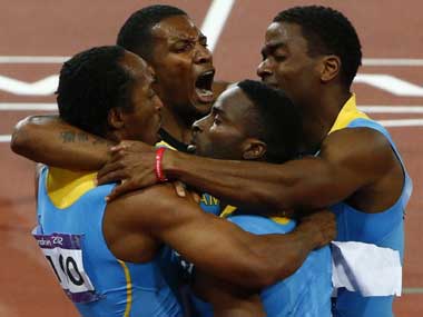 London 2012: Bahamas stun US to win 4X400m men's relay gold London 2012: Bahamas stun US to win 4X400m men's relay gold