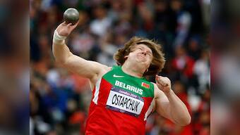 Belarus shot putter stripped of gold for doping