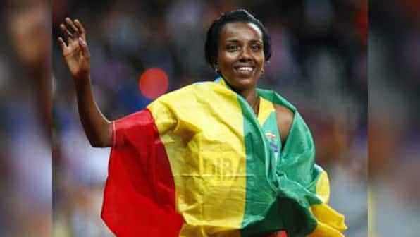 Dibaba aims to do a Bolt double: Add 5000m title to her 10,000m win