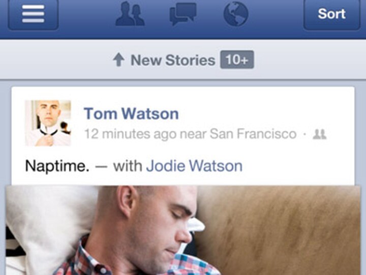 Facebook revamps iOS app for speed, Camera, Messenger 