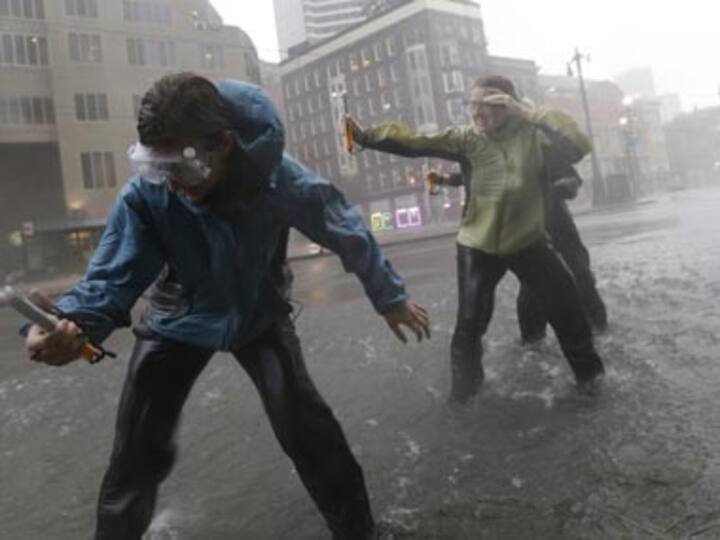 Hurricane Isaac lashes New Orleans 7 years after Katrina 