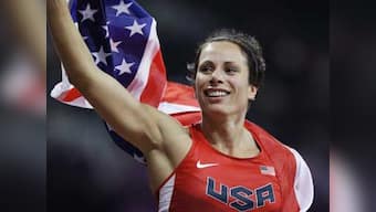 London 2012: Suhr denies Isinbayeva pole vault hat-trick 