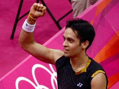 Olympics: Kashyap becomes first Indian shuttler to reach QF Olympics: Kashyap becomes first Indian shuttler to reach QF