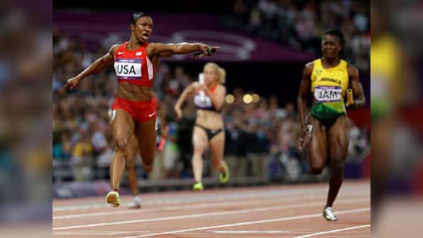 London Olympics: USA break 27-year-old WR in 4x100m