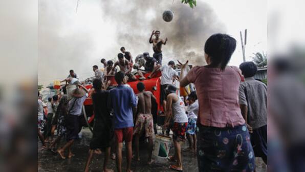In Buddhist Myanmar, monks gone wild 