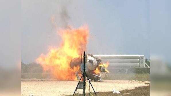 NASA's Morpheus lander crashes near Cape Canaveral