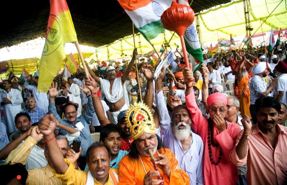 Huge crowds gathered on the first day of Baba Ramdev's camp, establishing the yoga guru's star power. Naresh Sharma/ Firstpost Huge crowds gathered on the first day of Baba Ramdev's camp, establishing the yoga guru's star power. Naresh Sharma/ Firstpost