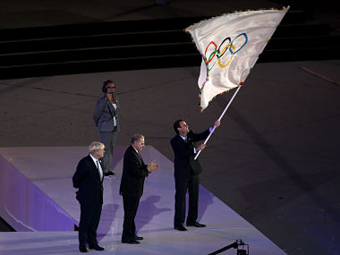 New era begins for Rio as Olympics flag arrives in Brazil New era begins for Rio as Olympics flag arrives in Brazil