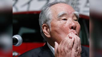Finally, Osamu Suzuki visits Maruti's Manesar plant