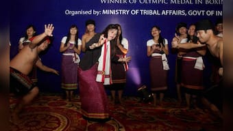 Images: Not only can Mary box, but she can dance too