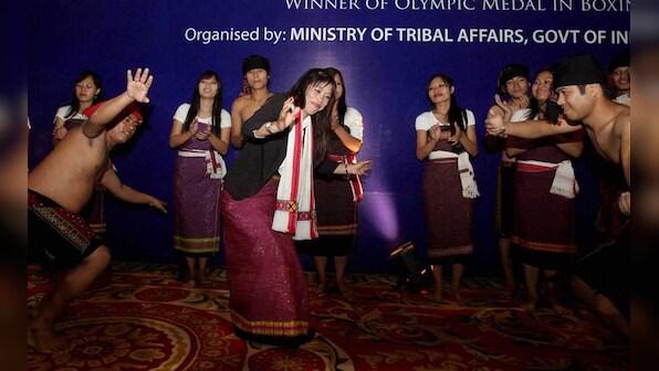 Images: Not only can Mary box, but she can dance too