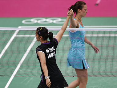 Saina shows guts in adversity Saina shows guts in adversity