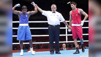 Sangwan, Vikas were handed out a lesson at Olympics