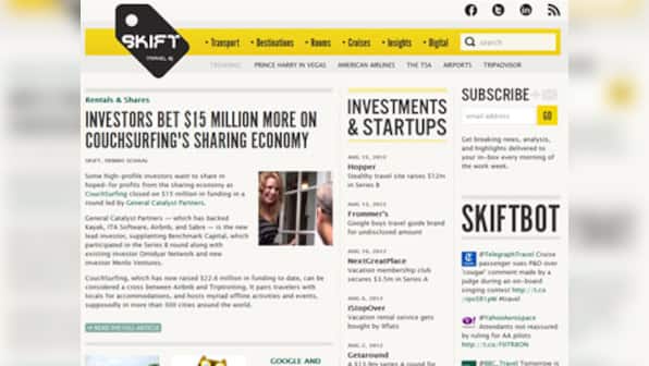 Skift: A start-up that uses news to make you travel smart