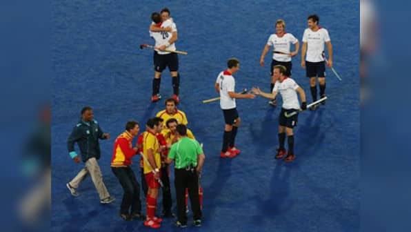 London 2012: Spain cry foul after draw against Britain in hockey 