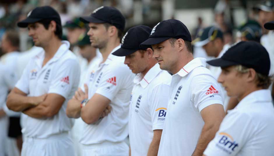 His last Test for England: Strauss with his team during day five of 3rd Test match between England and South Africa at Lord's on August 20, 2012. Getty Images His last Test for England: Strauss with his team during day five of 3rd Test match between England and South Africa at Lord's on August 20, 2012. Getty Images