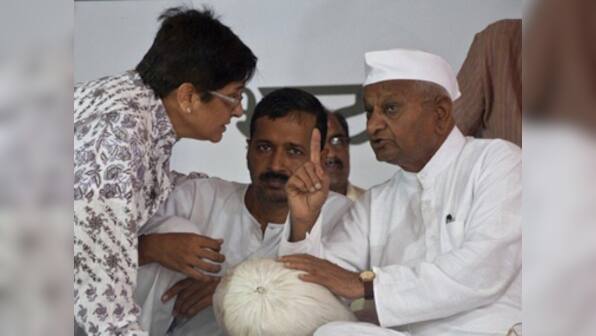 Did Team Anna have no choice but to enter politics?