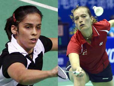 Preview: It's Saina Nehwal vs Tine Baun in quarters Preview: It's Saina Nehwal vs Tine Baun in quarters