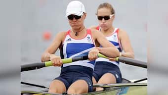 Host nation Britain finally gets a gold