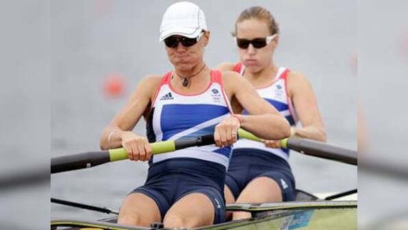 Host nation Britain finally gets a gold