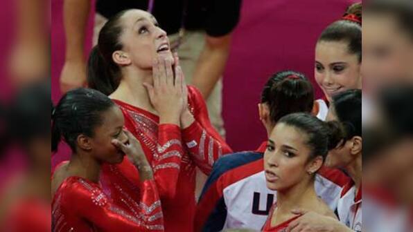 US women gymnasts get Twitter love from Bieber