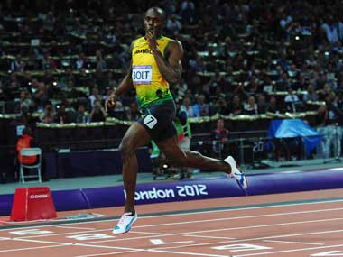 London 2012: Usain Bolt sprints into record books with 200m win London 2012: Usain Bolt sprints into record books with 200m win