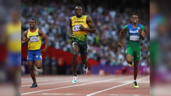 Usain Bolt races for Olympic history in 200m final
