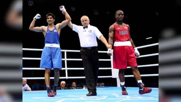 London 2012 boxing: Vijender moves into quarter-finals