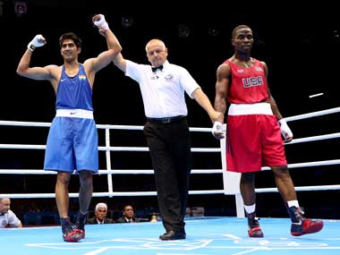 London 2012 boxing: Vijender moves into quarter-finals London 2012 boxing: Vijender moves into quarter-finals
