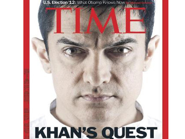 Aamir Khan appears on Time Magazine cover Aamir Khan appears on Time Magazine cover