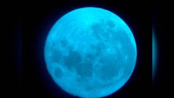 Once in a blue moon, is tonight!