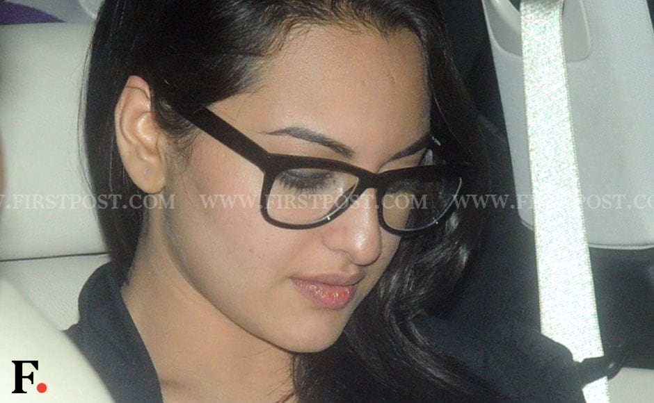 Sonakshi Sinha attends Eid celebration at Salman Khan's house. Sachin Gokhale/Firstpost Sonakshi Sinha attends Eid celebration at Salman Khan's house. Sachin Gokhale/Firstpost